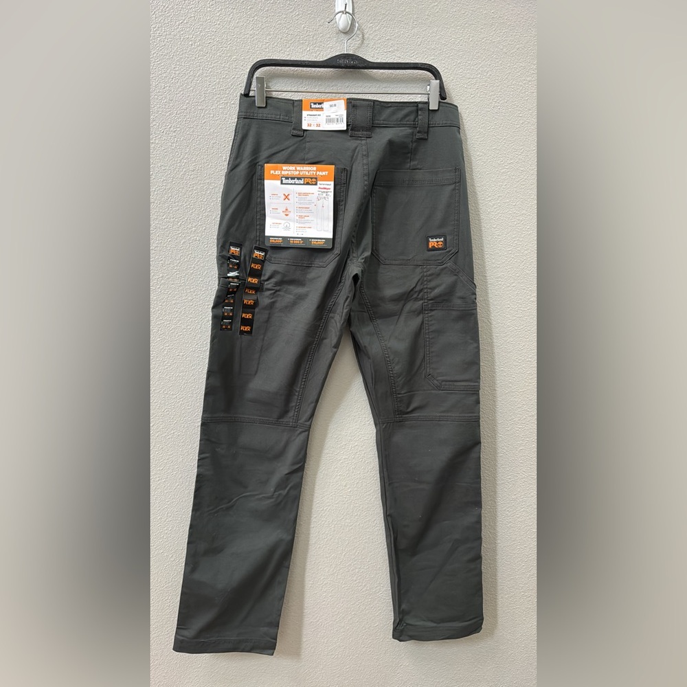 Timberland PRO Men's Charcoal Chinos - Picture 4 of 5